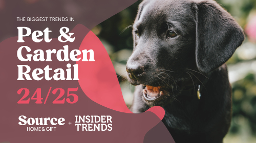 Source Home & Gift Collaborates with Insider Trends on Groundbreaking Pet & Garden Retail Trend Report