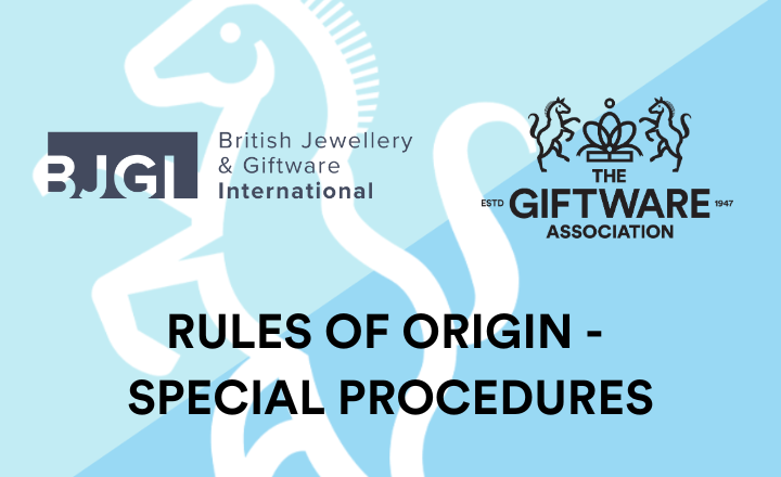 International - Rules of Origin and Special Procedures